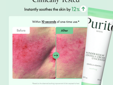 PURITO Wonder Releaf Centella Cream [Unscented] – 50ml