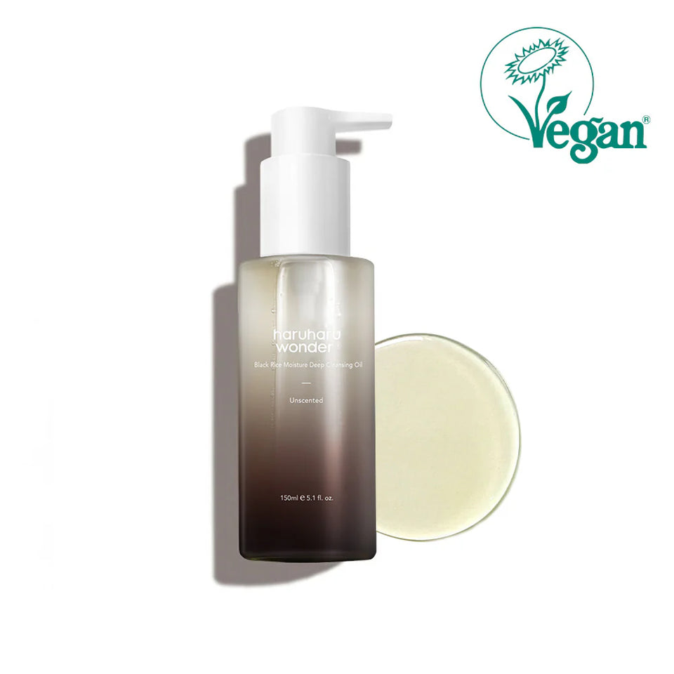 HARU HARU WONDER: Black Rice Moisture Deep Cleansing Oil 150ml
