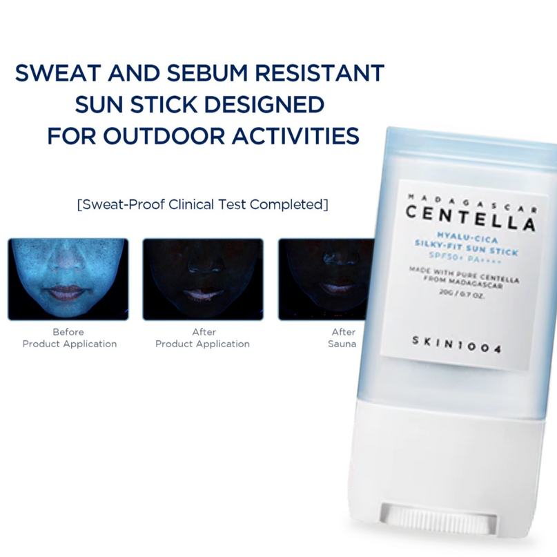 SKIN1004 Madagascar Centella Hyalu-Cica Silky-Fit Sun Stick 20g