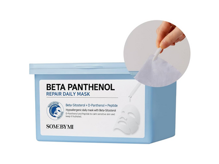 SOME BY MI Beta Panthenol Repair Daily Mask – 30 Sheets