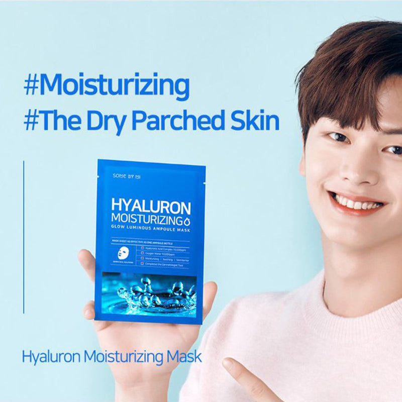 SOMEBYMI Hyaluron Moisturizing Glow Luminous Ampoule Mask- in UAE