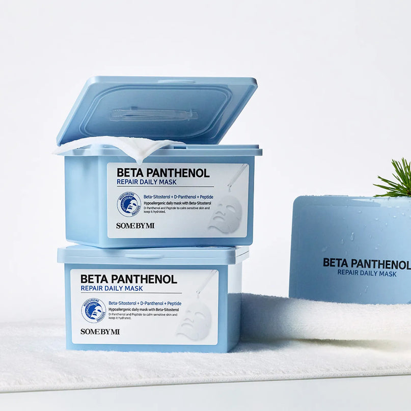 SOME BY MI Beta Panthenol Daily Mask texture Korean soothing pads UAE