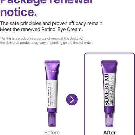 SOME BY MI Retinol Intense Eye Cream ingredients Korean beauty Dubai