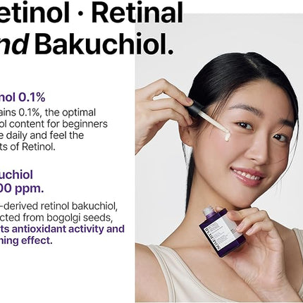 SOME BY MI Retinol Reactivating Serum application Korean anti-aging UAE