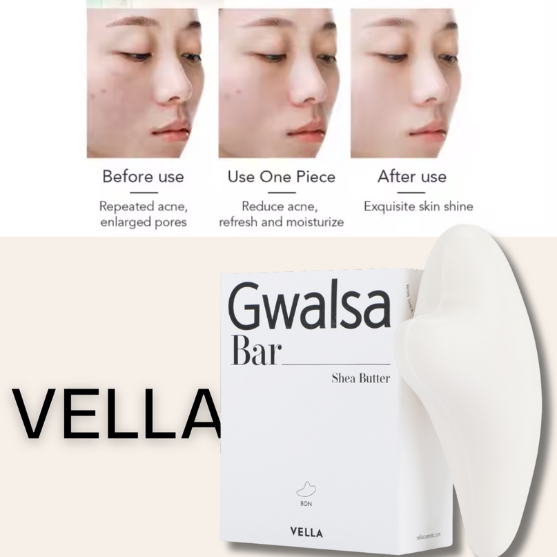 VELLA BON Shea Butter Gwalsa Cleansing Bar