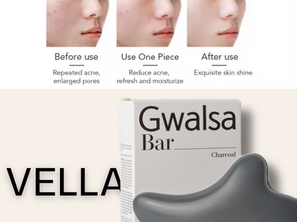 VELLA BON Charcoal Gwalsa Cleansing Bar