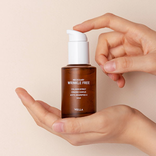 VELLA Necessary Wrinkle Free Ampoule in uae , korean skincare in uae, dubai, k beauty, korean,  Kbeauty