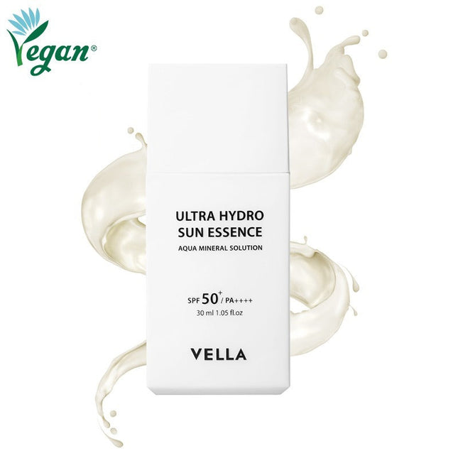 VELLA Ultra Hydro Sun Essence in uae , korean skincare in uae, dubai, k beauty, korean,  Kbeauty