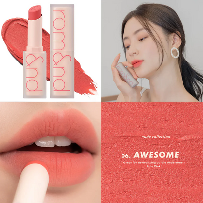 Romand Zero Matte Lipstick 06 Awesome