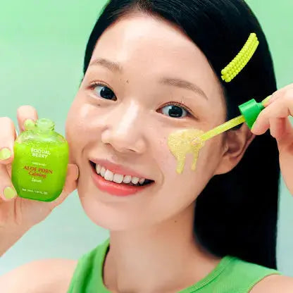 Eqqualberry Aloe PDRN Calming Serum texture Korean treatment UAE