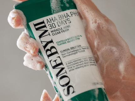 SOME BY MI AHA-BHA-PHA 30 Days Miracle Acne Clear Foam Cleanser 100ml