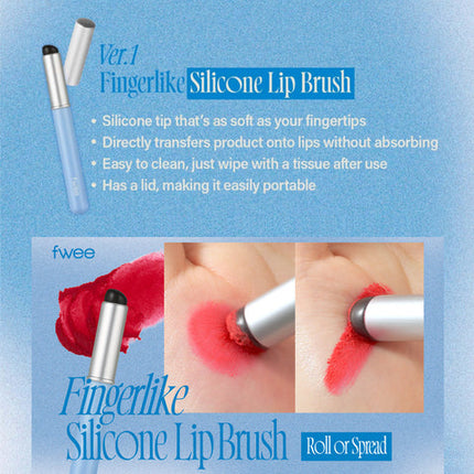 fwee Fingerlike Silicone Lip Brush application Korean makeup tool Dubai