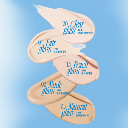 fwee Cushion Glass Natural dewy finish Korean cushion foundation Dubai