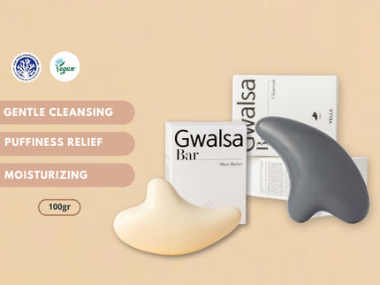 VELLA BON Charcoal Gwalsa Cleansing Bar