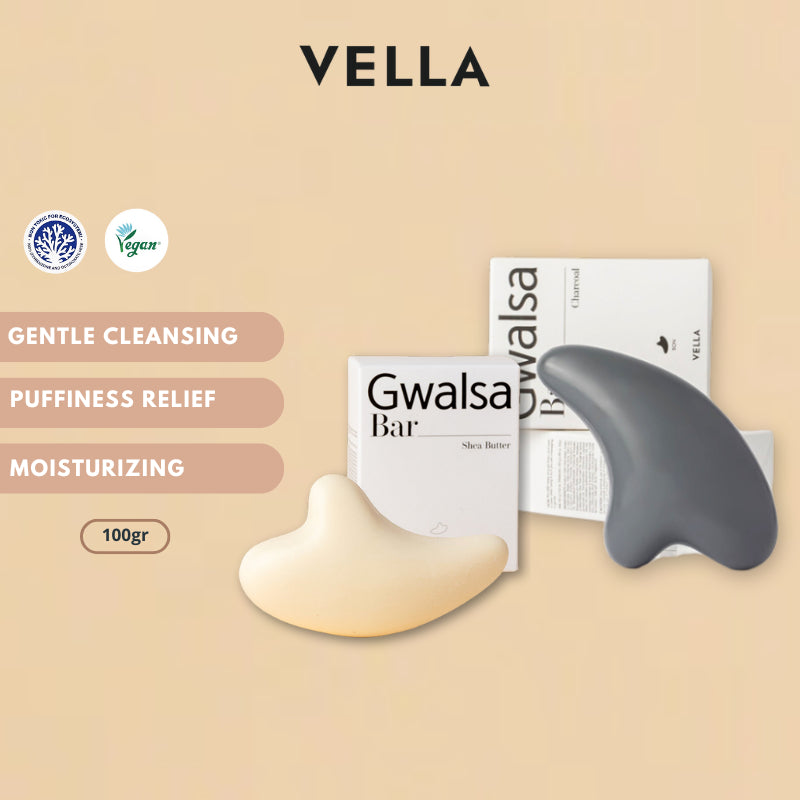 VELLA BON Charcoal Gwalsa Cleansing Bar