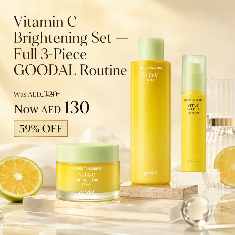 SET-04 | Vitamin C Brightening Set — Full 3-Piece GOODAL Routine