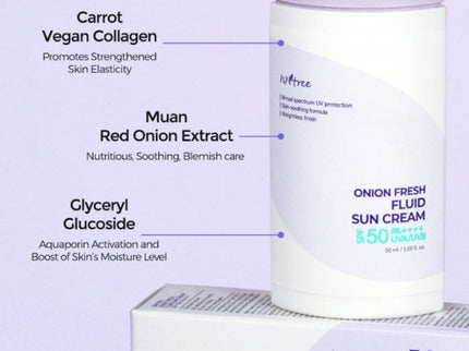 Isntree sunscreen, korean skincare, korean skincare in UAE, Isntree sun fluid