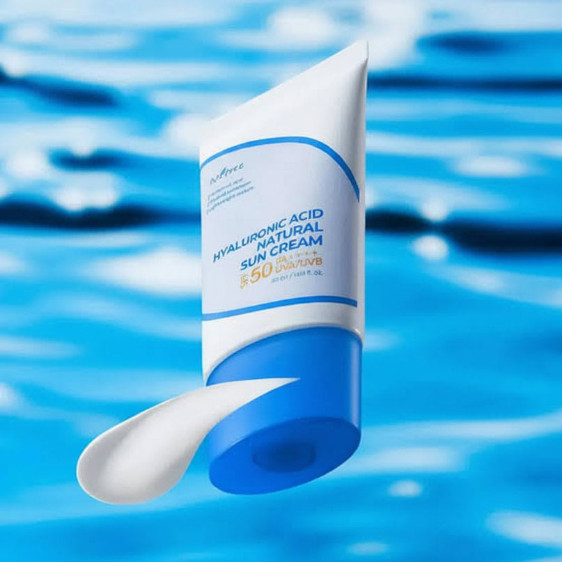 isntree hyaluroni acid natural sun cream 8blissbeauty in uae, dubai, sharjah