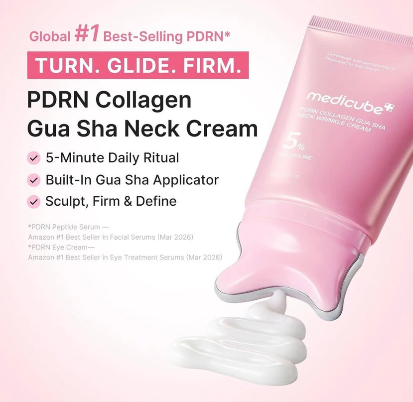 Medicube PDRN Collagen Gua Sha Neck Cream UAE