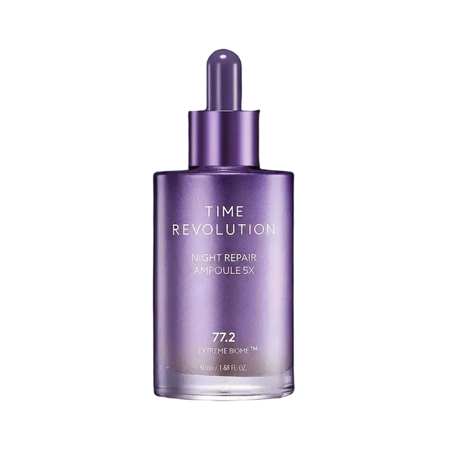 Missha Time Revolution Night Repair Ampoule 5X 50ml - Korean skincare product view 3