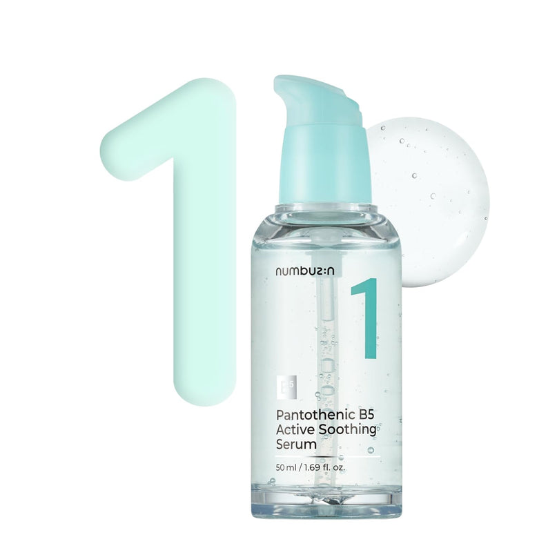 NUMBUZIN No.1 Pantothenic B5 Active Soothing Serum bottle Korean calming serum UAE