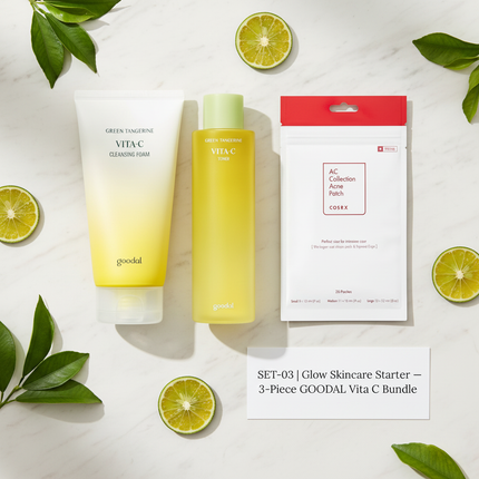 SET-03 Glow Skincare Starter – GOODAL Vita C Bundle