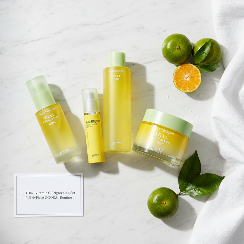 SET-04 Vitamin C Brightening Set – GOODAL Routine