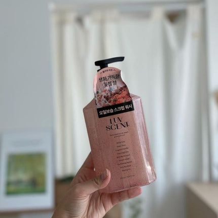 LUV SCENT Scrub Body Wash – Flower Market (500ml)