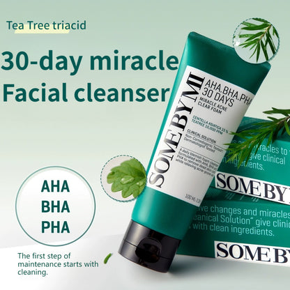 SOME BY MI AHA-BHA-PHA 30 Days Miracle Acne Clear Foam Cleanser 100ml