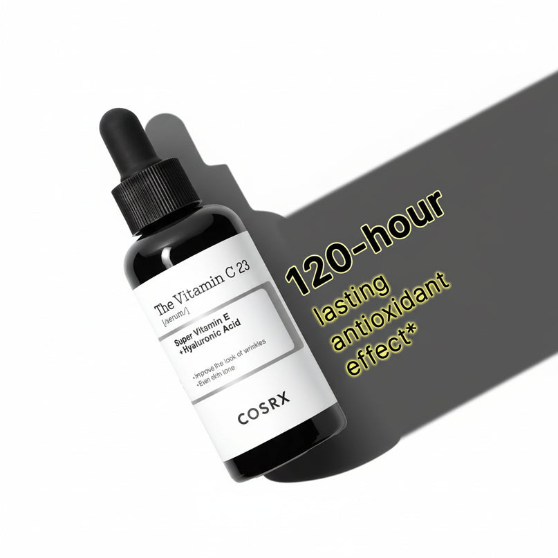 COSRX The Vitamin C 23 Serum application Korean anti-aging UAE