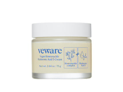 Veware Vegan Honeysuckle Hyaluronic Acid 5 Cream 75 g