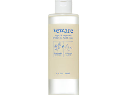 Veware Vegan Honeysuckle Hyaluronic Acid 5 Toner 200 ml